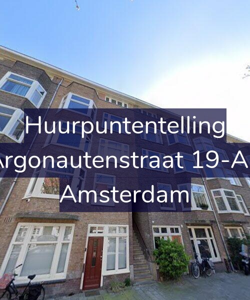 Foto gevel Huurpuntentelling voor Argonautenstraat 19-A3, Amsterdam