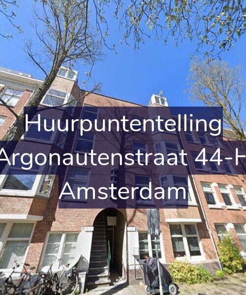 Foto gevel Huurpuntentelling voor Argonautenstraat 44-H, Amsterdam