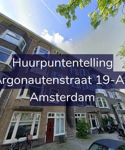 Foto gevel Huurpuntentelling voor Argonautenstraat 19-A2, Amsterdam