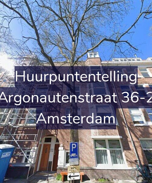 Foto gevel Huurpuntentelling voor Argonautenstraat 36-2, Amsterdam