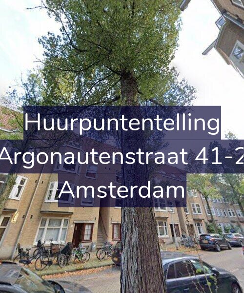 Foto gevel Huurpuntentelling voor Argonautenstraat 41-2, Amsterdam