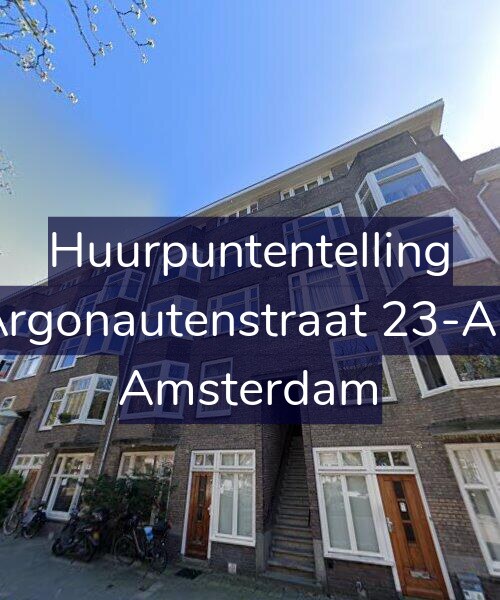 Foto gevel Huurpuntentelling voor Argonautenstraat 23-A3, Amsterdam