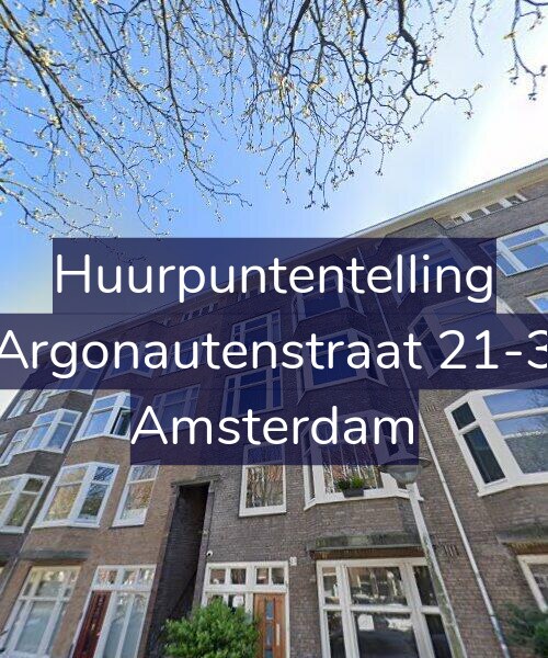 Foto gevel Huurpuntentelling voor Argonautenstraat 21-3, Amsterdam