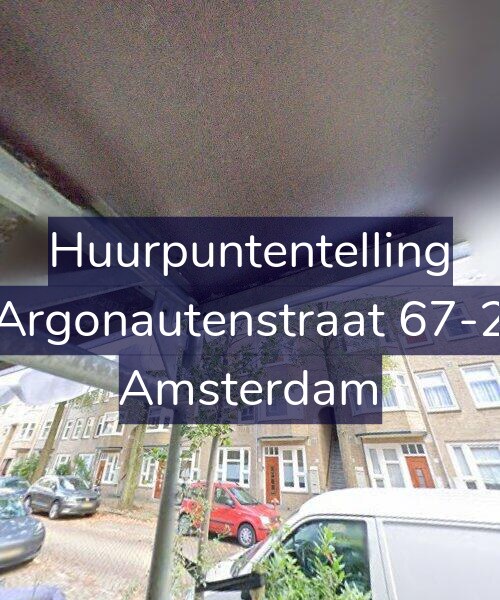 Foto gevel Huurpuntentelling voor Argonautenstraat 67-2, Amsterdam