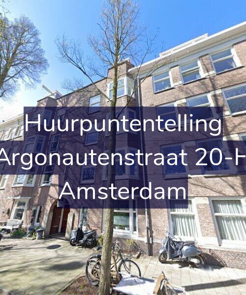 Foto gevel Huurpuntentelling voor Argonautenstraat 20-H, Amsterdam