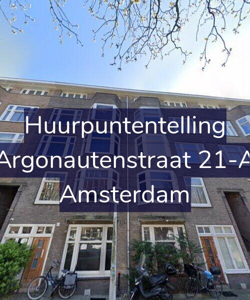 Foto gevel Huurpuntentelling voor Argonautenstraat 21-A, Amsterdam