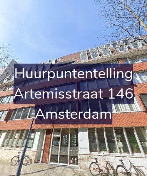 Foto gevel Huurpuntentelling voor Artemisstraat 146, Amsterdam