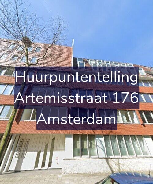 Foto gevel Huurpuntentelling voor Artemisstraat 176, Amsterdam