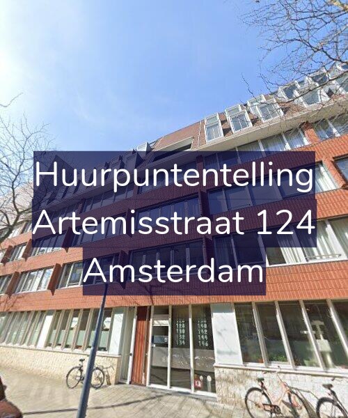 Foto gevel Huurpuntentelling voor Artemisstraat 124, Amsterdam