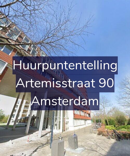 Foto gevel Huurpuntentelling voor Artemisstraat 90, Amsterdam