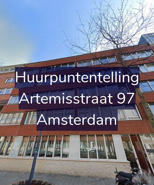 Foto gevel Huurpuntentelling voor Artemisstraat 97, Amsterdam