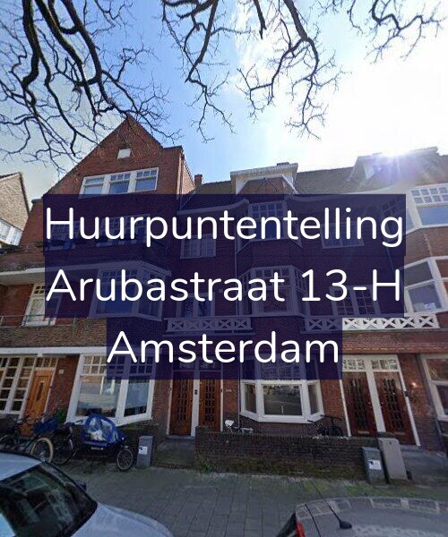 Foto gevel Huurpuntentelling voor Arubastraat 13-H, Amsterdam