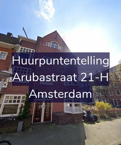Foto gevel Huurpuntentelling voor Arubastraat 21-H, Amsterdam