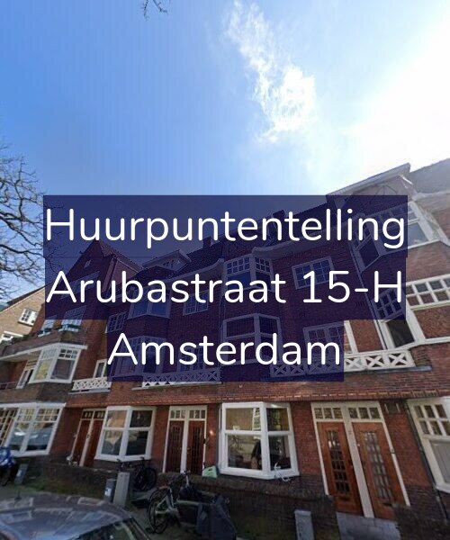 Foto gevel Huurpuntentelling voor Arubastraat 15-H, Amsterdam