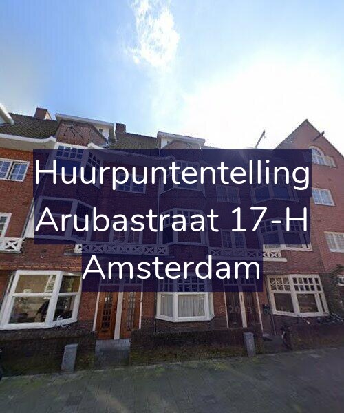 Foto gevel Huurpuntentelling voor Arubastraat 17-H, Amsterdam