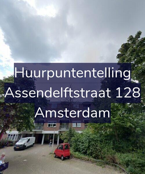 Foto gevel Huurpuntentelling voor Assendelftstraat 128, Amsterdam