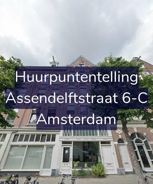 Foto gevel Huurpuntentelling voor Assendelftstraat 6-C, Amsterdam
