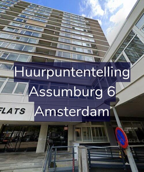 Foto gevel Huurpuntentelling voor Assumburg 6, Amsterdam