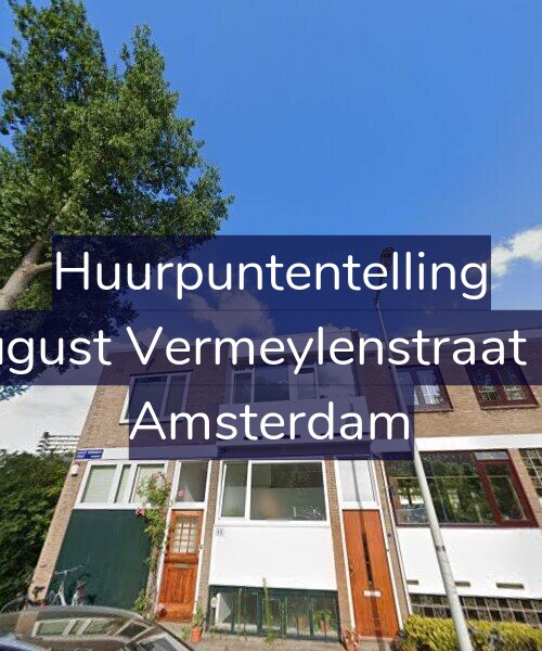 Foto gevel Huurpuntentelling voor August Vermeylenstraat 46, Amsterdam