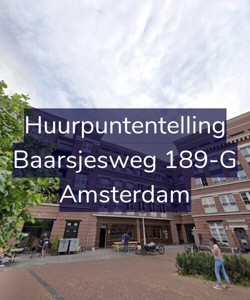 Foto gevel Huurpuntentelling voor Baarsjesweg 189-G, Amsterdam