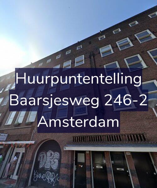 Foto gevel Huurpuntentelling voor Baarsjesweg 246-2, Amsterdam