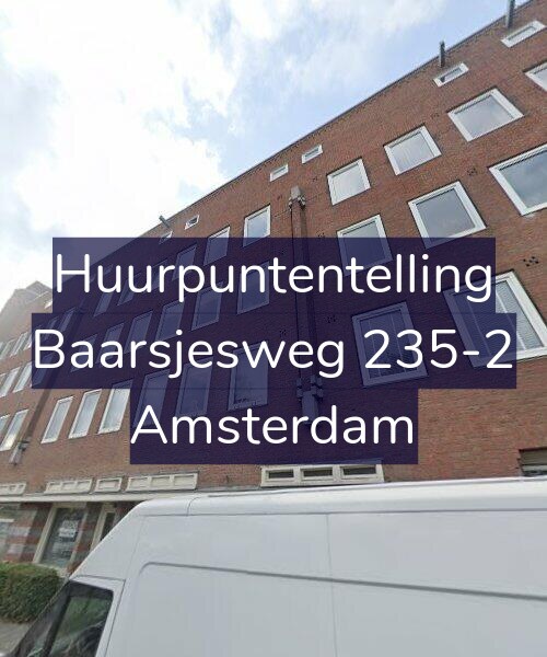 Foto gevel Huurpuntentelling voor Baarsjesweg 235-2, Amsterdam