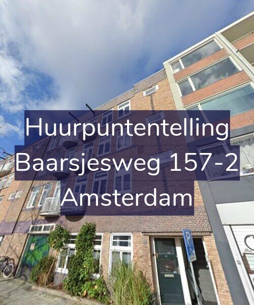 Foto gevel Huurpuntentelling voor Baarsjesweg 157-2, Amsterdam