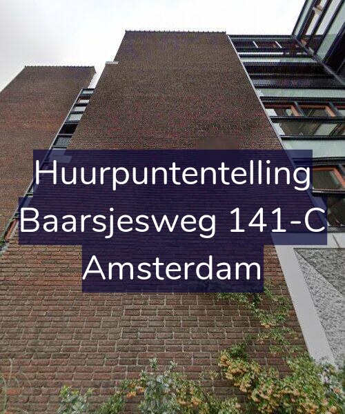 Foto gevel Huurpuntentelling voor Baarsjesweg 141-C, Amsterdam