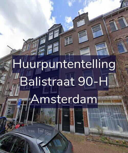 Foto gevel Huurpuntentelling voor Balistraat 90-H, Amsterdam