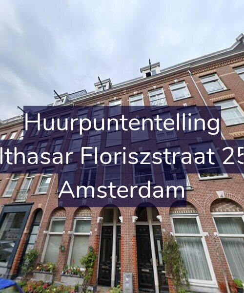 Foto gevel Huurpuntentelling voor Balthasar Floriszstraat 25-3, Amsterdam