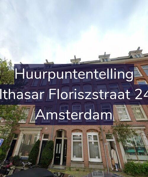 Foto gevel Huurpuntentelling voor Balthasar Floriszstraat 24-4, Amsterdam