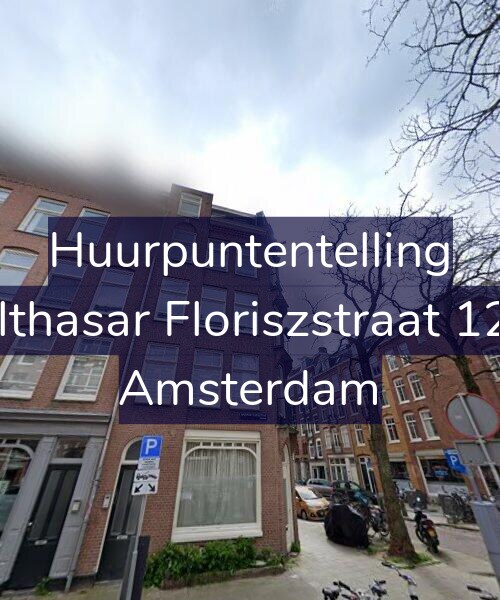 Foto gevel Huurpuntentelling voor Balthasar Floriszstraat 12-1, Amsterdam