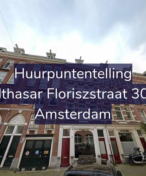 Foto gevel Huurpuntentelling voor Balthasar Floriszstraat 30-H, Amsterdam