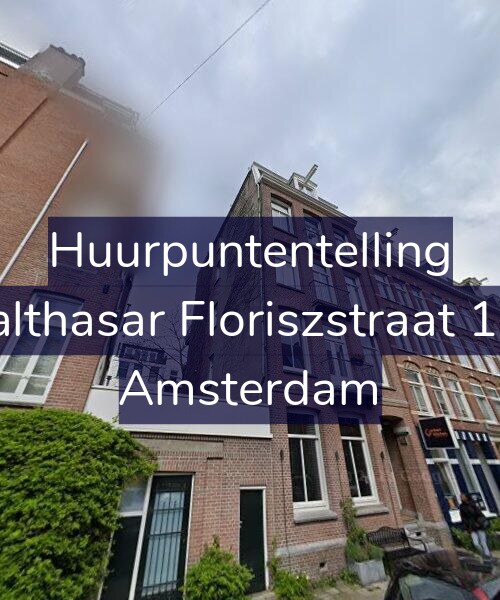 Foto gevel Huurpuntentelling voor Balthasar Floriszstraat 1-2, Amsterdam