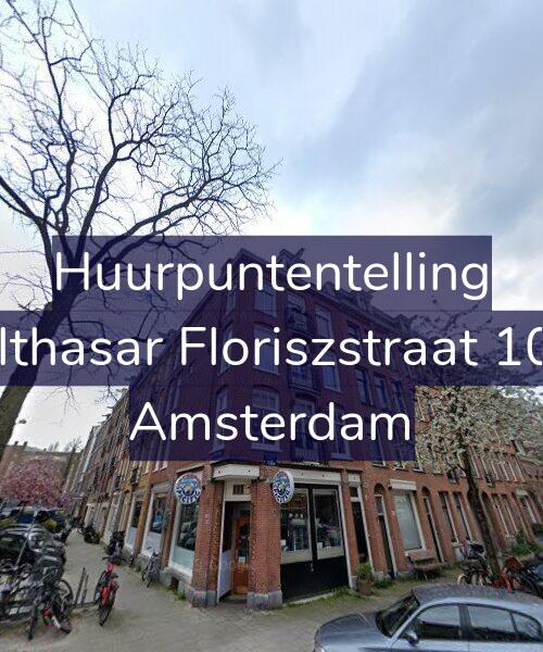 Foto gevel Huurpuntentelling voor Balthasar Floriszstraat 10-3, Amsterdam