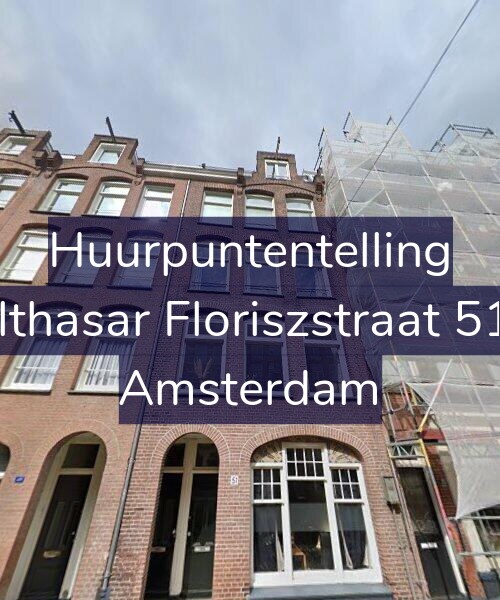 Foto gevel Huurpuntentelling voor Balthasar Floriszstraat 51-1, Amsterdam