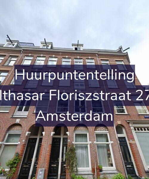 Foto gevel Huurpuntentelling voor Balthasar Floriszstraat 27-3, Amsterdam