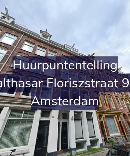 Foto gevel Huurpuntentelling voor Balthasar Floriszstraat 9-2, Amsterdam