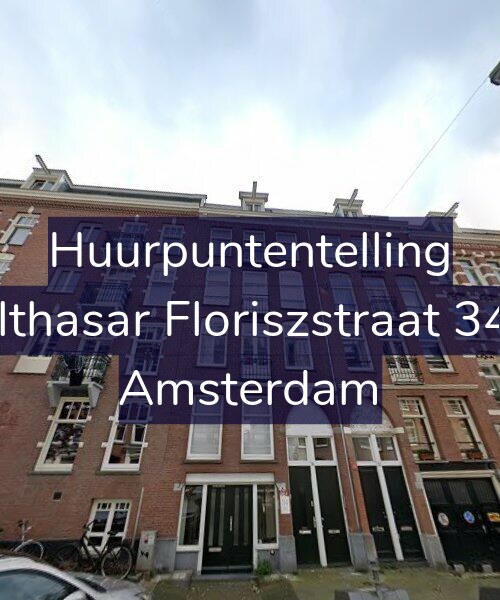 Foto gevel Huurpuntentelling voor Balthasar Floriszstraat 34-2, Amsterdam