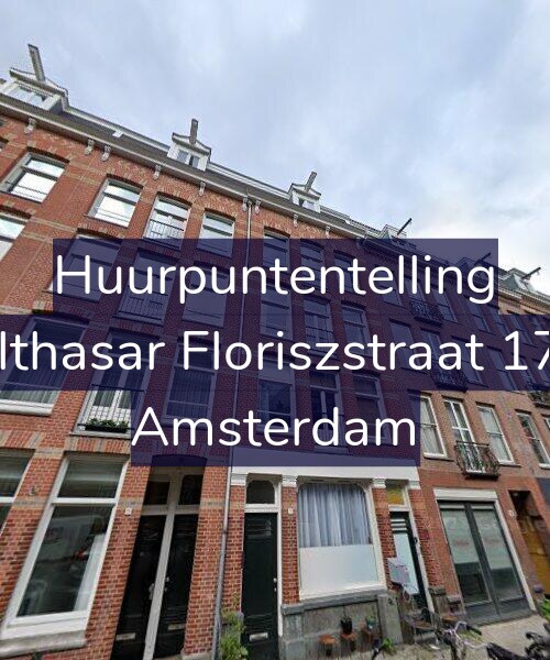 Foto gevel Huurpuntentelling voor Balthasar Floriszstraat 17-3, Amsterdam