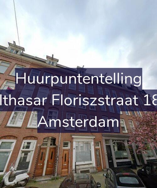Foto gevel Huurpuntentelling voor Balthasar Floriszstraat 18-3, Amsterdam