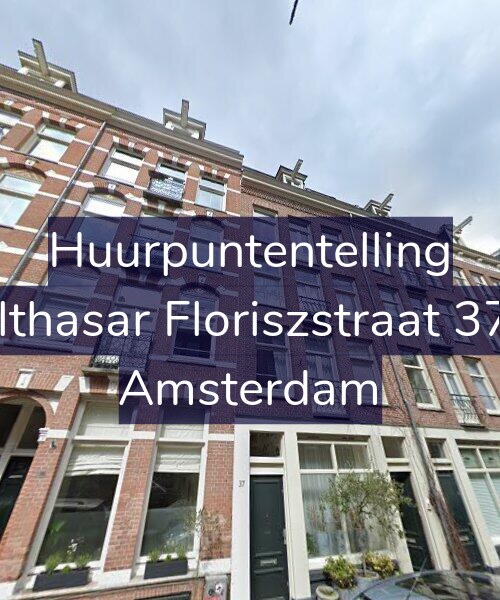 Foto gevel Huurpuntentelling voor Balthasar Floriszstraat 37-2, Amsterdam