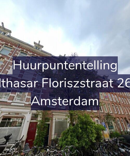 Foto gevel Huurpuntentelling voor Balthasar Floriszstraat 26-H, Amsterdam