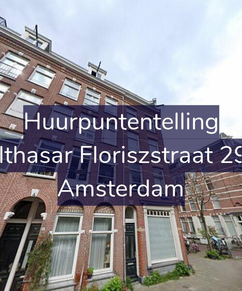 Foto gevel Huurpuntentelling voor Balthasar Floriszstraat 29-3, Amsterdam