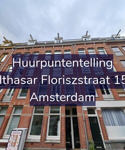 Foto gevel Huurpuntentelling voor Balthasar Floriszstraat 15-2, Amsterdam