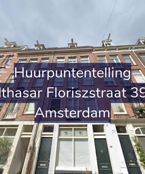 Foto gevel Huurpuntentelling voor Balthasar Floriszstraat 39-H, Amsterdam