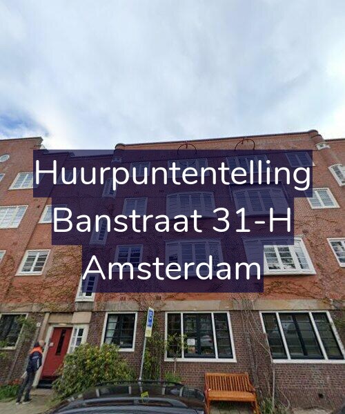 Foto gevel Huurpuntentelling voor Banstraat 31-H, Amsterdam