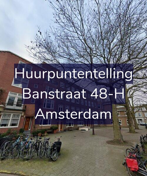Foto gevel Huurpuntentelling voor Banstraat 48-H, Amsterdam