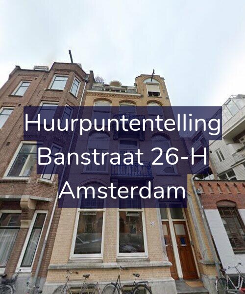 Foto gevel Huurpuntentelling voor Banstraat 26-H, Amsterdam