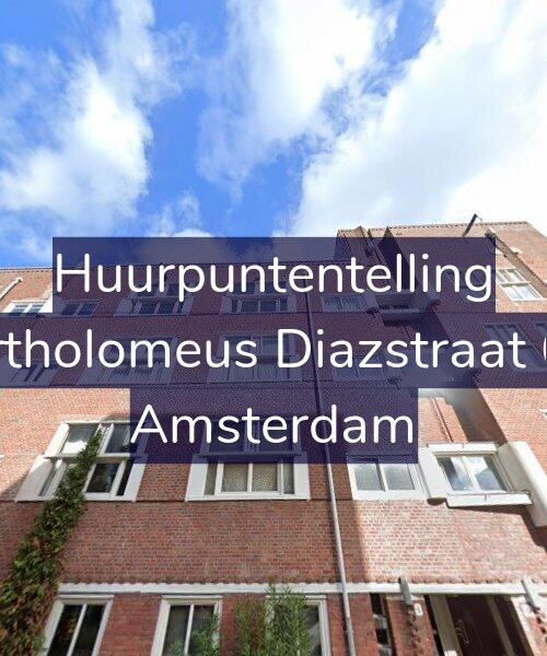 Foto gevel Huurpuntentelling voor Bartholomeus Diazstraat 6-3, Amsterdam